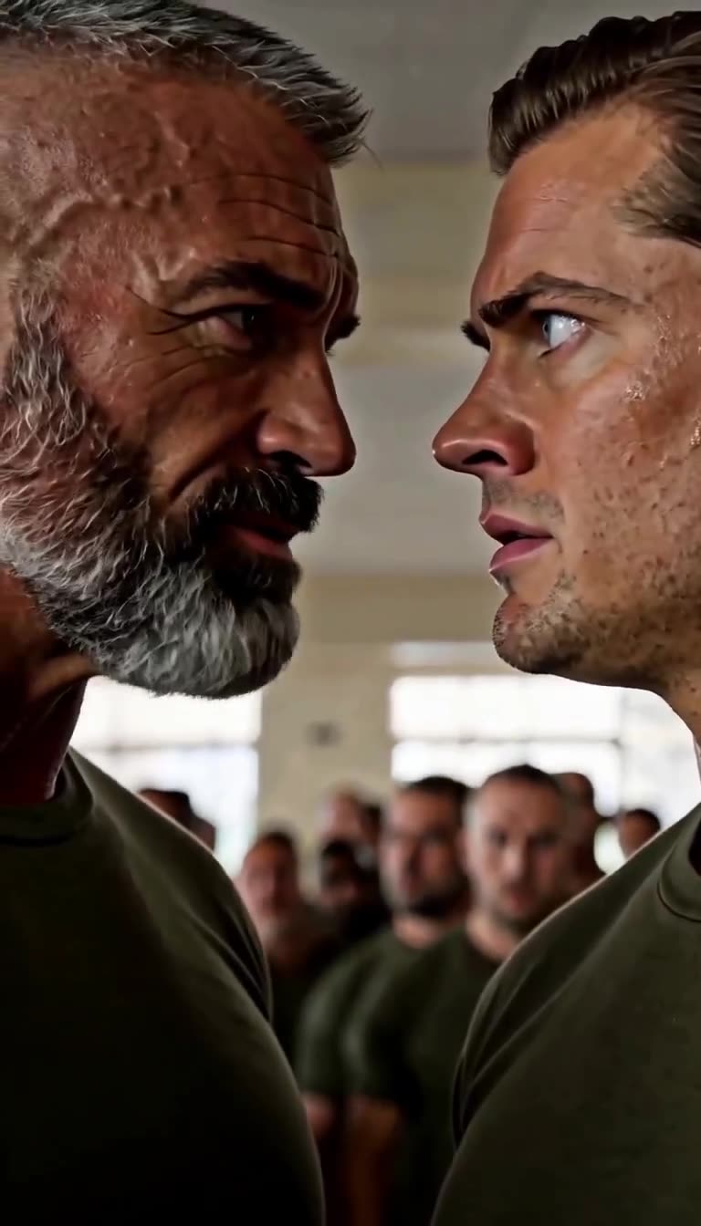 Marcus steps inches from Bryce's face in an intense, face-to-face confrontation