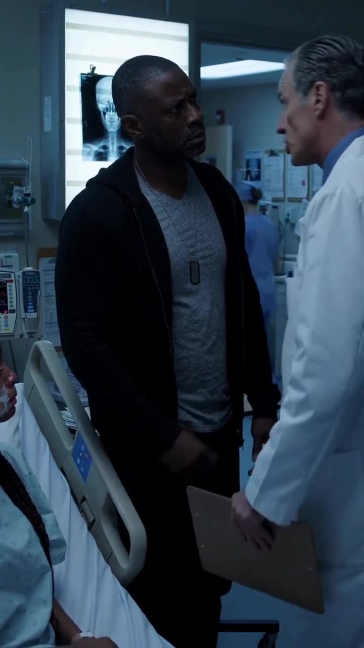 Daniel Mercer confronting university and medical personnel in the hospital room
