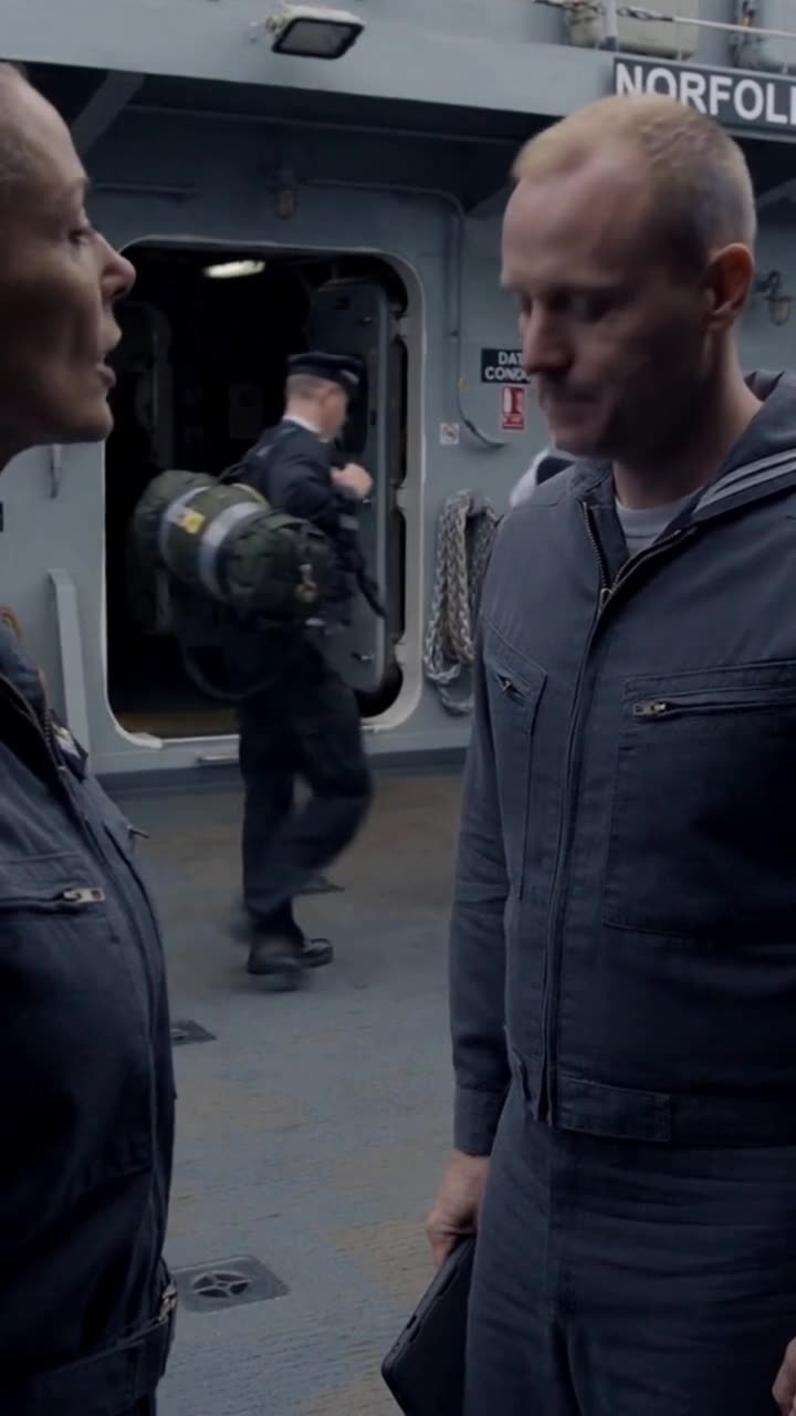 Robert's face turns pale as he absorbs the shocking reality of Inspector Maya's true authority.