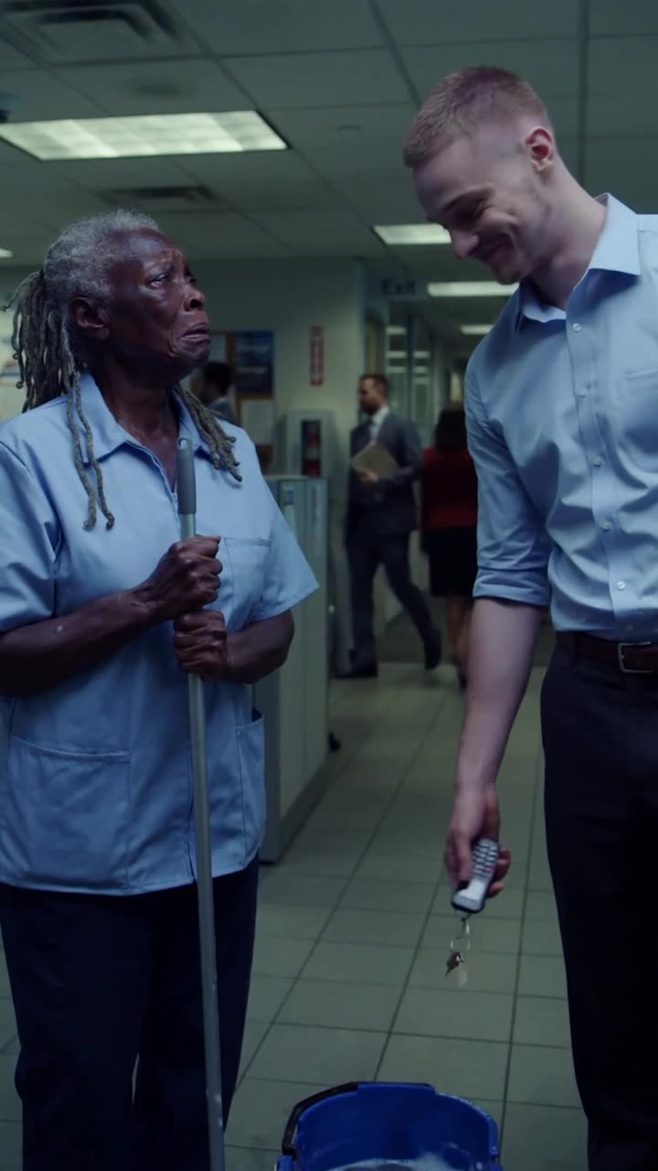 Martha pleads through tears as Tyler smiles and steps closer with her phone