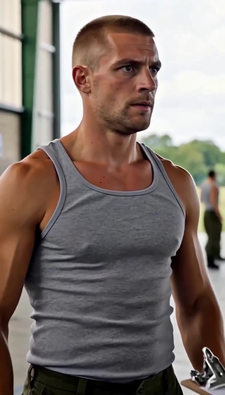 Corporal Jax gazes in stunned disbelief after being decisively thrown