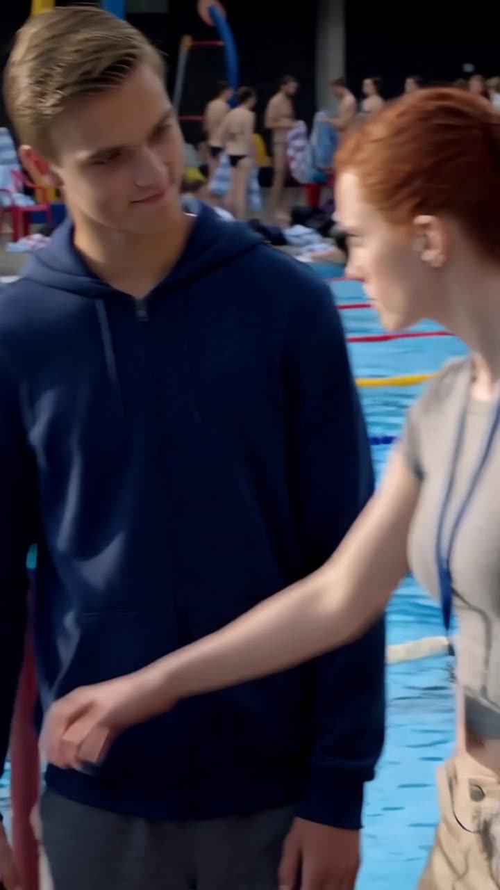 Greta macht einen entschlossenen Schritt auf Lukas zu und fordert ruhig die Herausgabe.