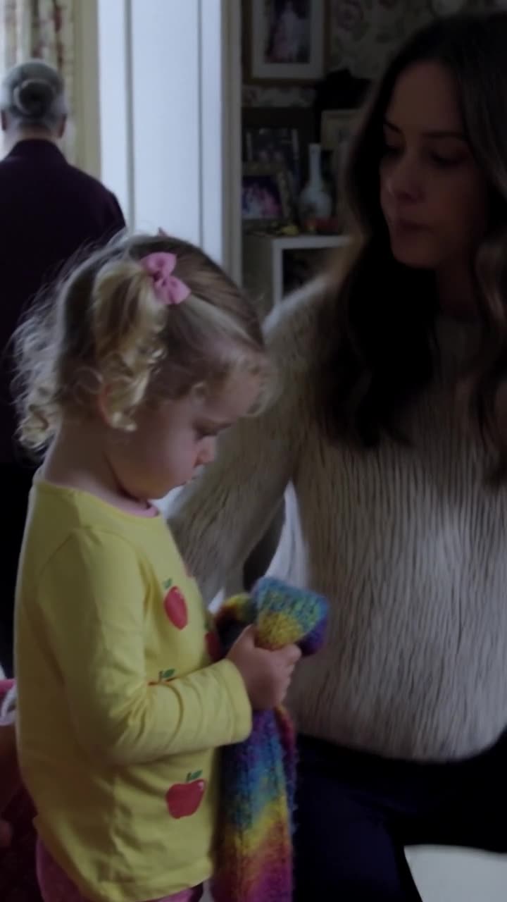 Monique exits in silence as Camille watches over her daughter Léa