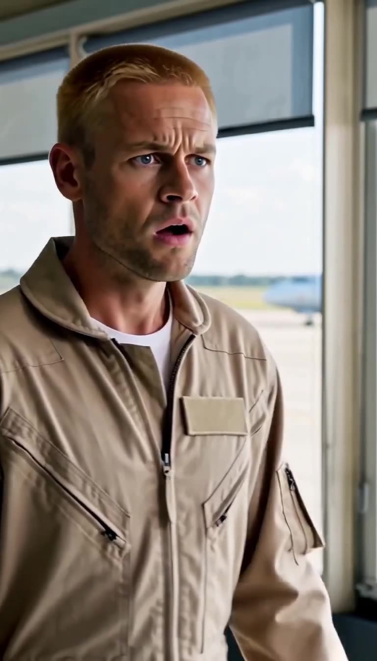 Julien reels in shock with an open-mouthed stare as Marc reveals the startling combat record.