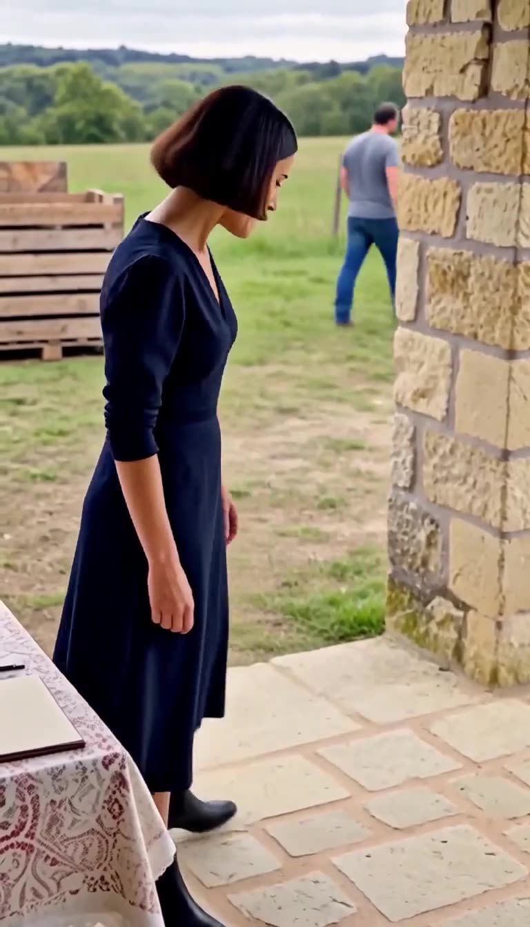 Constance stands alone in disbelief after learning the true identity and wealth of her host.