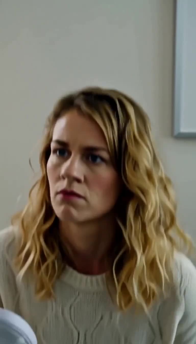 Sophie starrt fassungslos und mit eisigem Blick ihr Gegenüber an