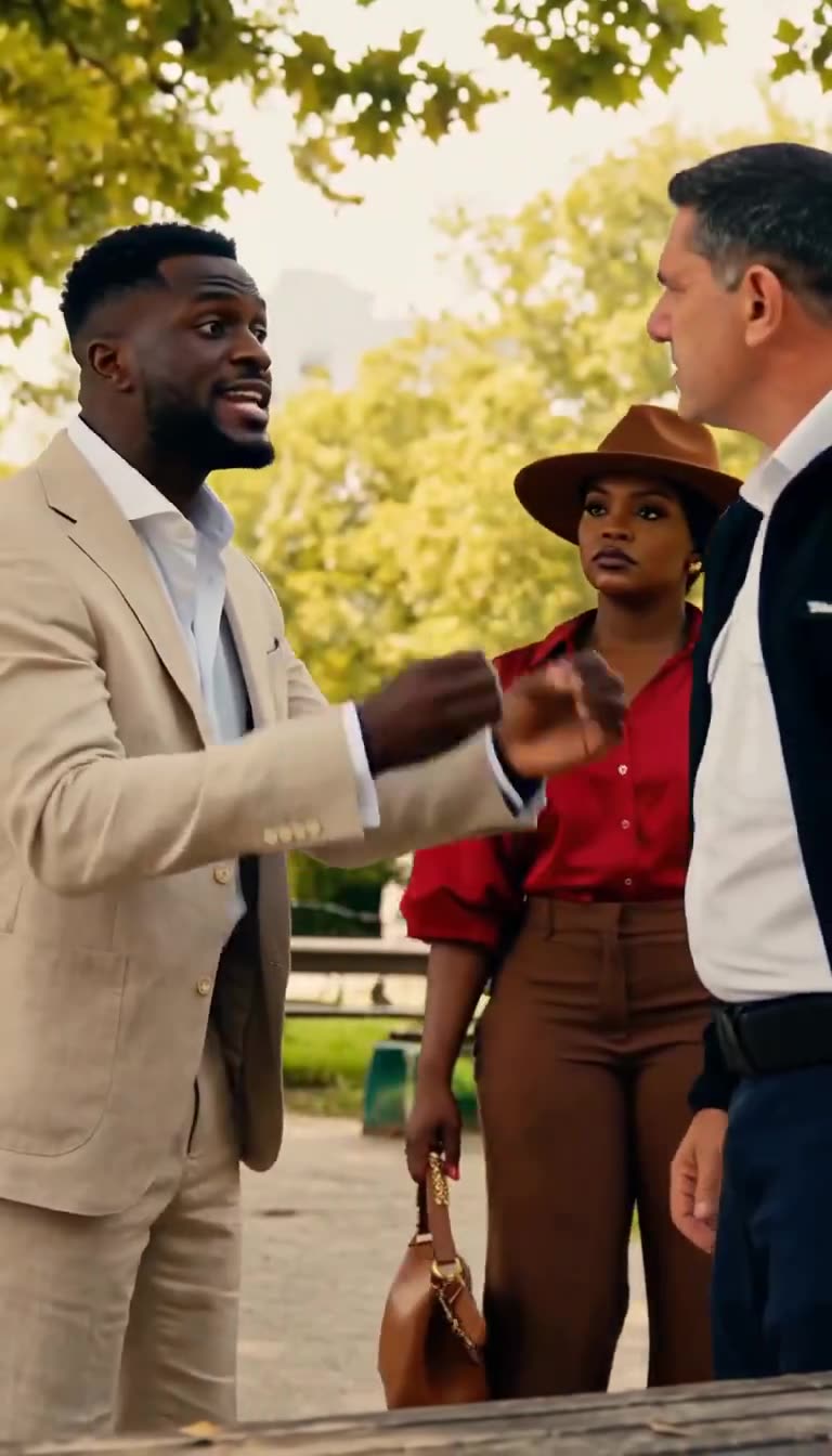 Couple confronts the police officer during the unauthorized search