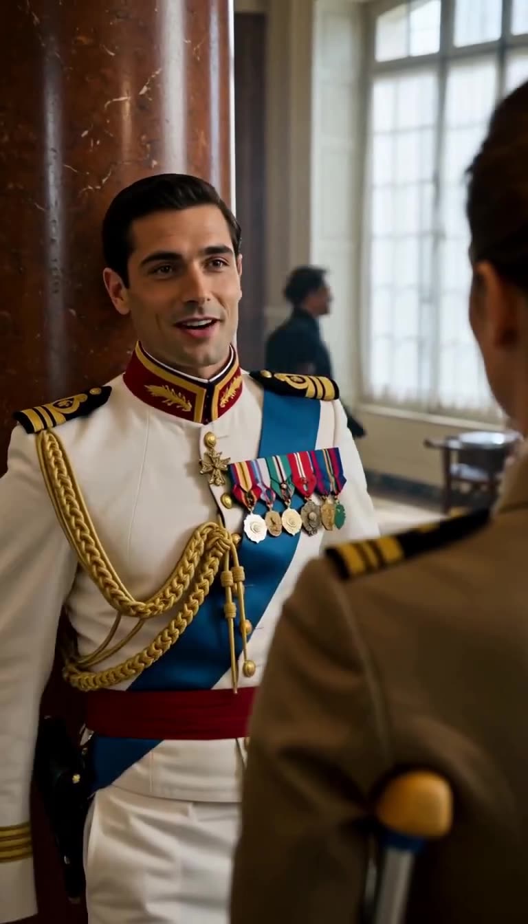 Mercer confronts Shannon with a mocking smile before the general intervenes.